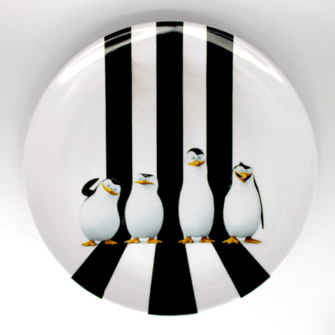 Kids Cartoon Plate (Penguins of Madagascar)
