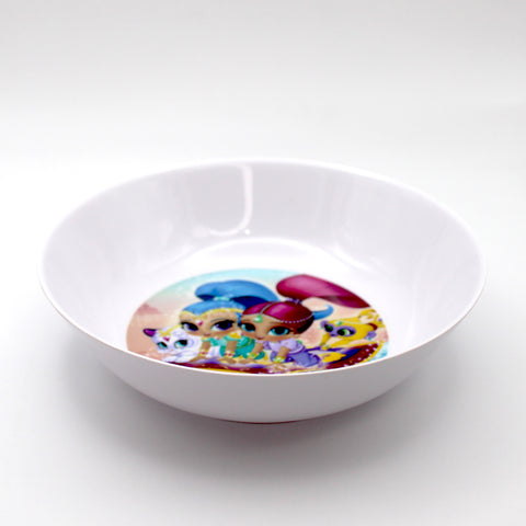 Kids Cartoon Bowl (Shimmer and Shine - Magic Carpet)