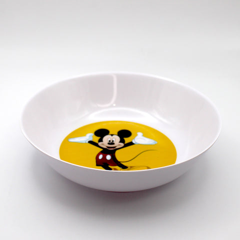 Kids Cartoon Bowl (Mickey Mouse - Yellow)