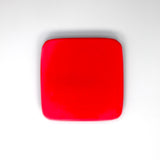 Pack of 6 Square Coasters (Red)