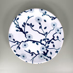 Small Plate (Blue Leaf)
