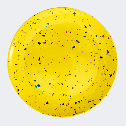 Dinner Plate (Confetti - Yellow)