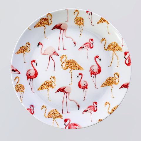 Dinner Plate (Flamingo)