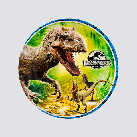 Kids Cartoon Plate (Jurassic World)
