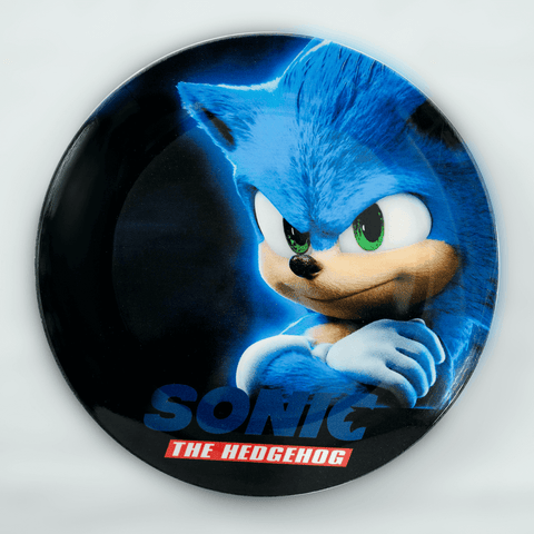 Kids Cartoon Plate (Sonic the Hedgehog)