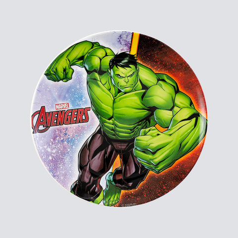 Kids Cartoon Plate (Avengers - Hulk)