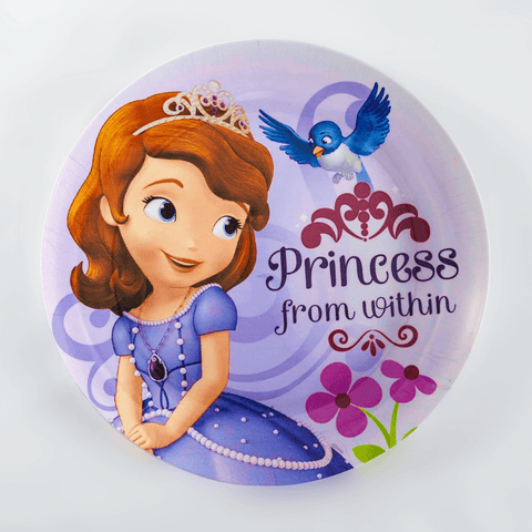 Kids Cartoon Plate (Sofia the First - Princess from Within)