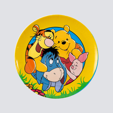 Kids Cartoon Plate (Winnie The Pooh & Friends)