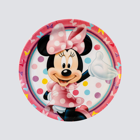 Kids Cartoon Plate (Minnie Mouse)