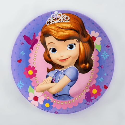 Kids Cartoon Plate (Sofia the First - Princess Sofia)