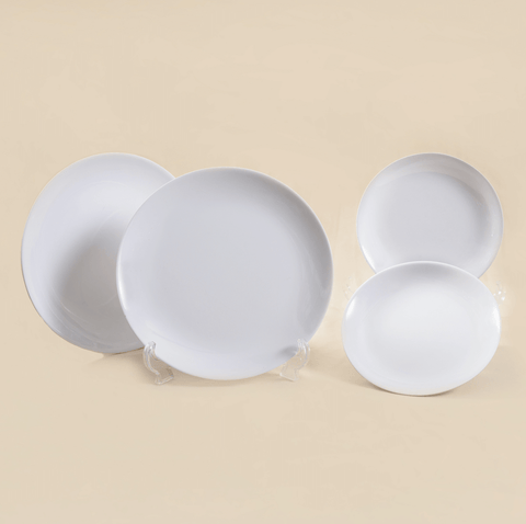 2x2 Plate Set (Classic White)