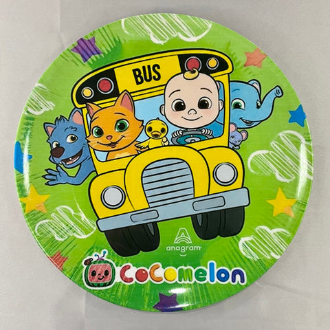 Kids Cartoon Plate (Cocomelon Bus)