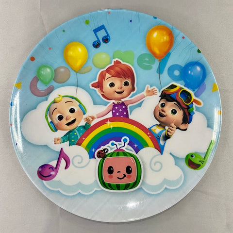 Kids Cartoon Plate (Cocomelon)