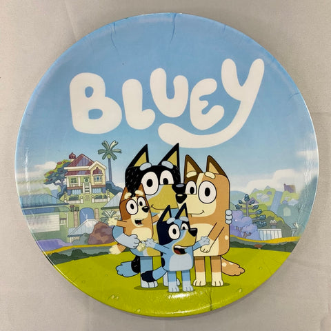 Kids Cartoon Plate (Bluey)
