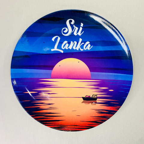 Sri Lanka Plate - "Sunset"