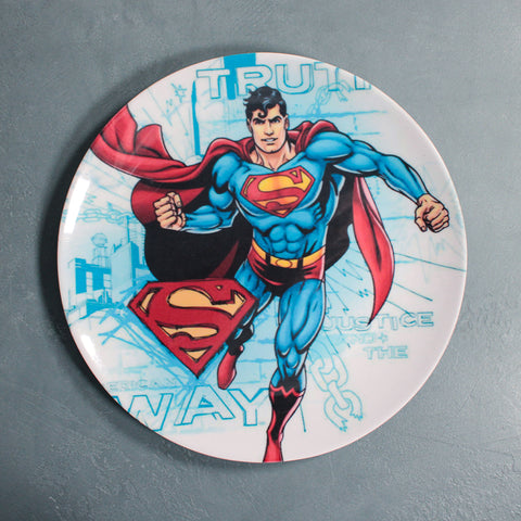 Kids Cartoon Plate (Superman)