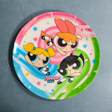 Kids Cartoon Plate (The Powerpuff Girls)