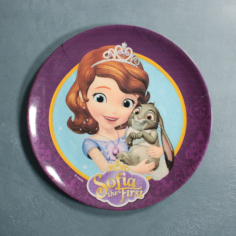 Kids Cartoon Plate (Sofia the First II)