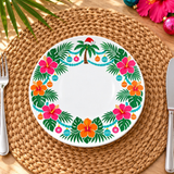 Christmas Plate - Tropical Christmas