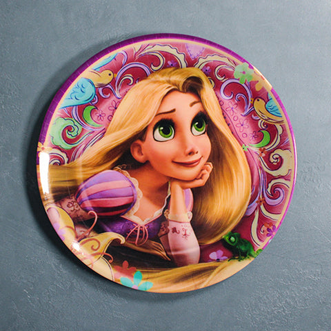 Kids Cartoon Plate (Tangled)