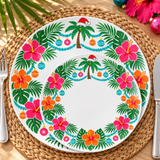 Christmas Plate - Tropical Christmas