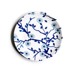 Small Plate (Blue Twigs)