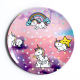 Kids Big Plate (Unicorn Stars)