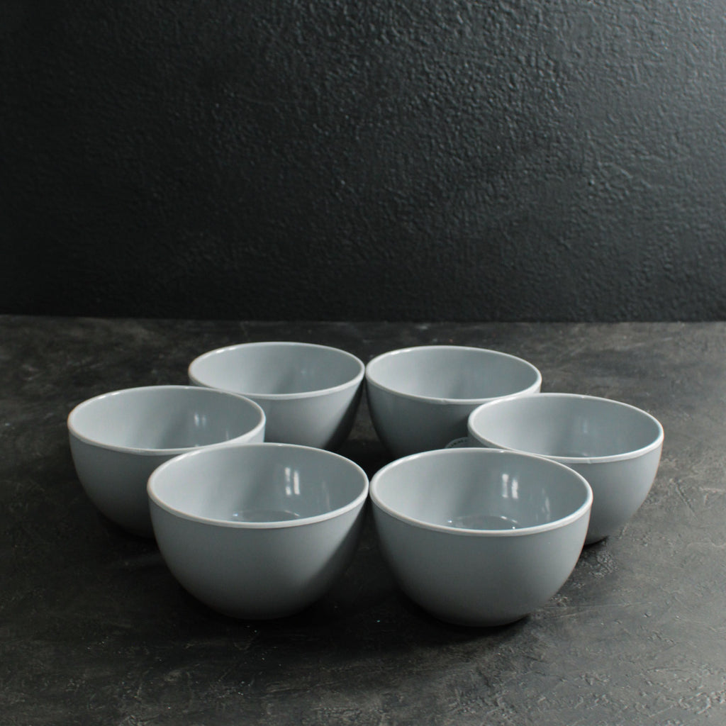 Dessert Bowl Set Grey Five Star Melamine