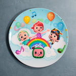 Kids Cartoon Plate (Cocomelon)