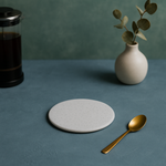 Round Coaster (White Granite)
