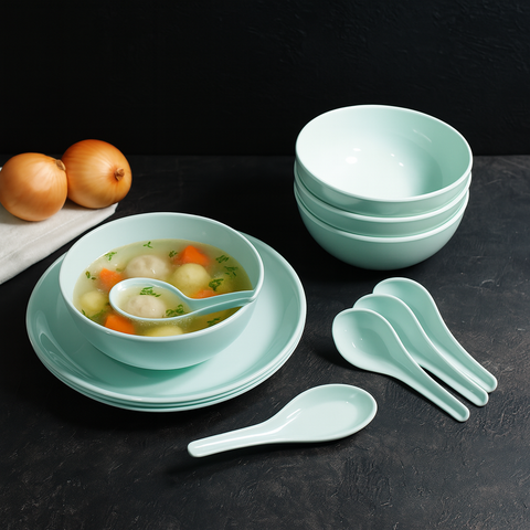 Soup Bowl Set (Green)