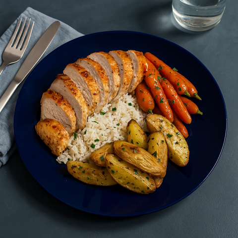 Dinner Plate (Blue)