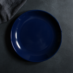 Small Round Plate (Blue)