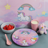 4 Pcs. Kids Tableware Set (Unicorn Stars)