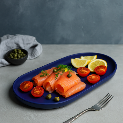 Matte-Finish Tray (Blue)