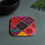 Square Coaster (Mandala Mosaic)