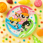 Kids Cartoon Plate (The Powerpuff Girls)