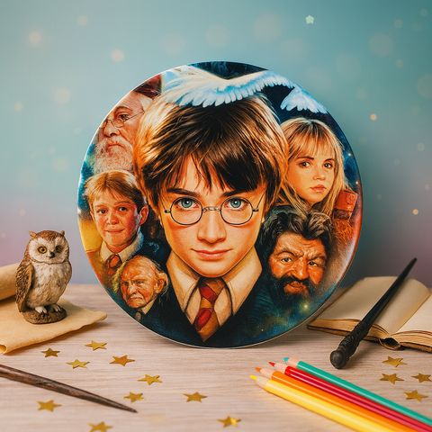 Kids Cartoon Plate (Harry Potter)