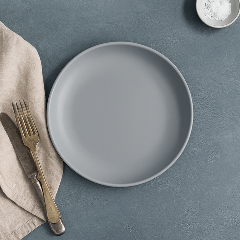 Matte Small Plate (Grey)