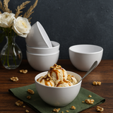 Dessert Bowl Set (White)