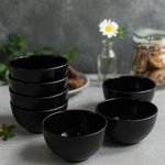 Dessert Bowl Set (Black)
