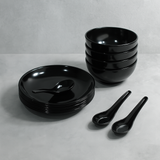 Soup Bowl Set (Black)