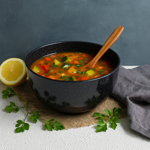 4 Ltr. Serving Bowl (Black Granite)