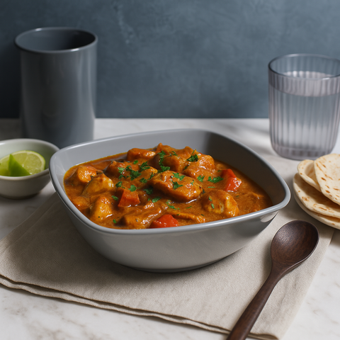 650ml Square Serving Bowl (Grey)