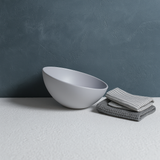12 Pcs. Angle Soup/ Cereal Bowl Set (White)