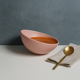 12 Pcs. Angle Soup/ Cereal Bowl Set (Pink)