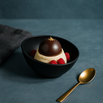 Angle Dessert Bowl (Black)