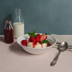 Wide Dessert Bowl (White)