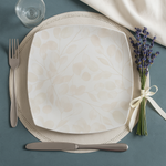 Dinner Plate (Whispering Leaves)