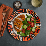 Dinner Plate (Tribal Sunset)